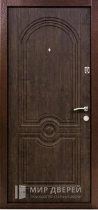 Входная дверь с фрезеровкой МДФ №547 внутренняя